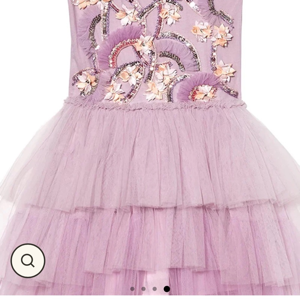 Tutu Du Monde New Wave Tutu Dress Purple Charm Size 10-11 - Picture 3 of 10